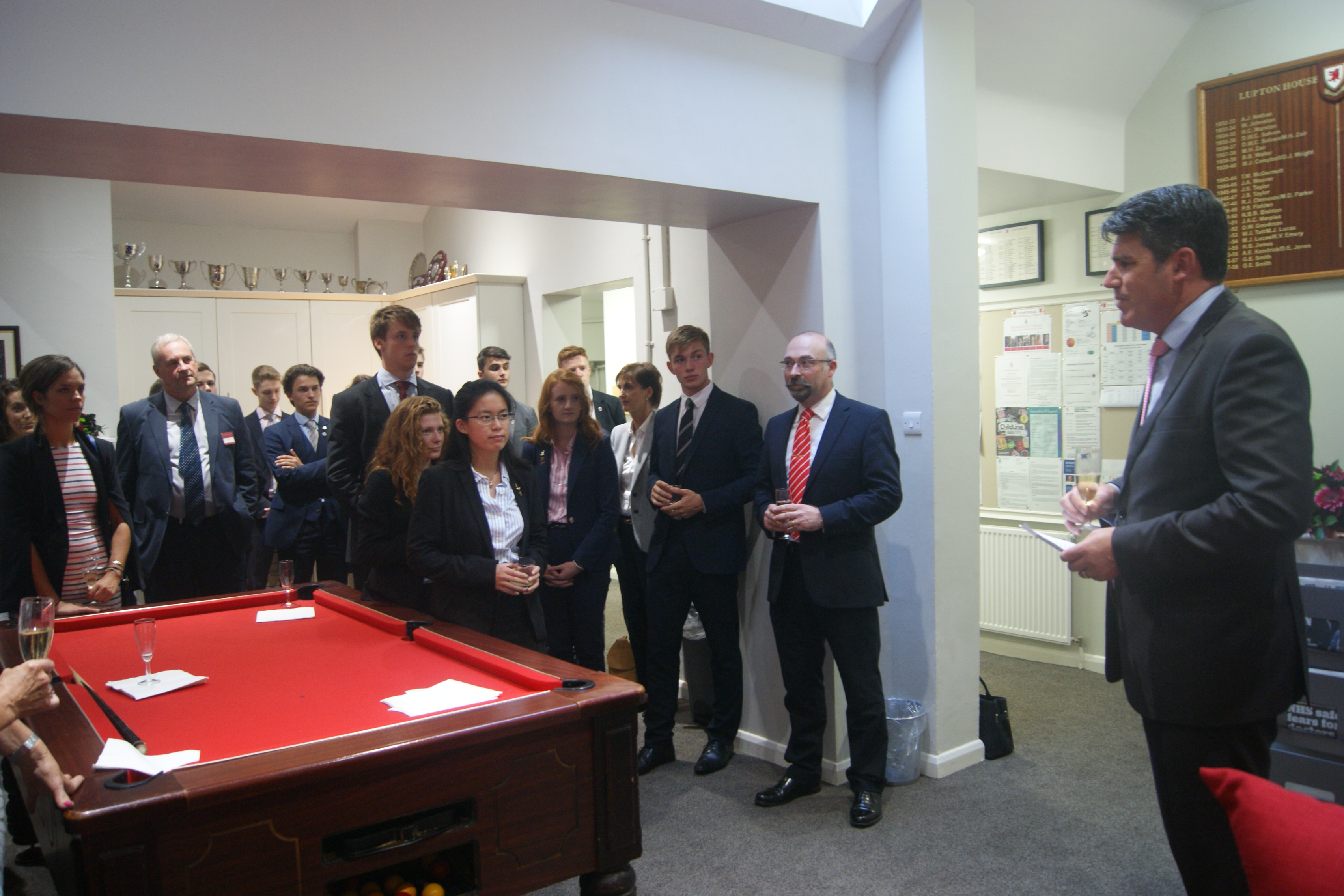 Drury Plaque unveiling - Lupton House, 6th September 2016